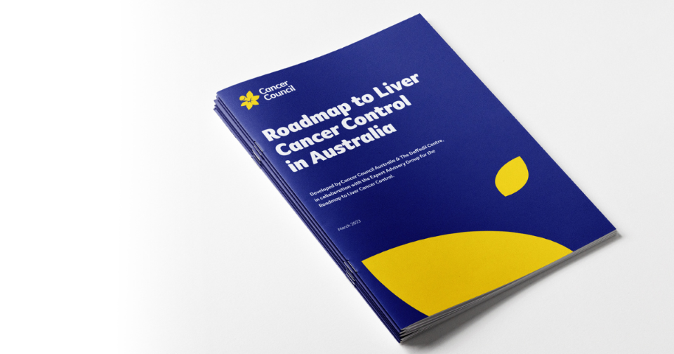Cancer Council booklet on the Roadmap to Liver Cancer Control in Australia